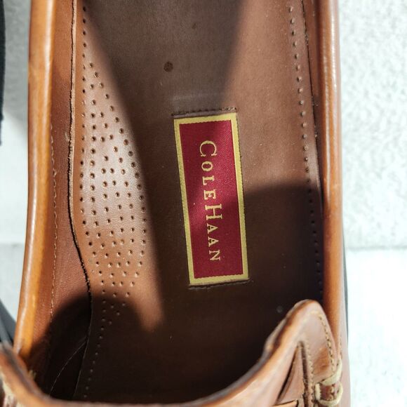 Cole Haan Men’s Size 13M Brown Leather Penny Loafer Driving Shoes Casual main image 4
